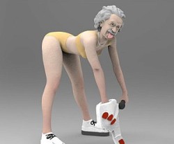 awesomeshityoucanbuy:  Twerking Miley EinsteinThe twerking Miley Einstein is the complete package – beauty and brains. This hilarious figurine mashes up one of the greatest minds in history with one of the most “talented entertainers” of our easily
