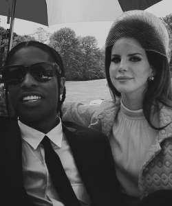 asvpxosas:  A$VP ROCKY X LANA DEL REY