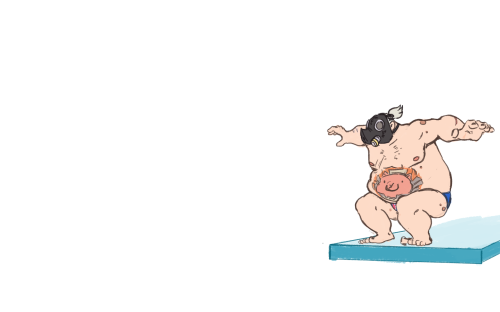 colorsofdoom:I’m so proud of Roadhog, just look at him, he even got a medal this took way long