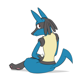 Couple of Lucario Doodles