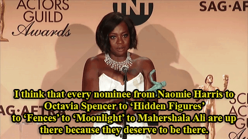 blackness-by-your-side:Viola Davis won her FIFTH Screen Actors Guild Award for supporting actress Su