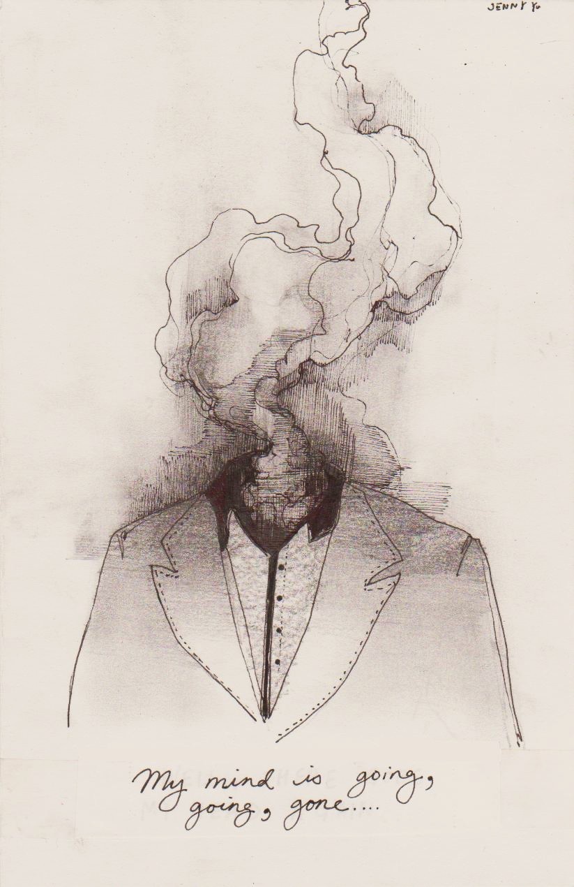 red-lipstick:  Jenny Yu - Untitled  (My Mind…)    Drawings 
