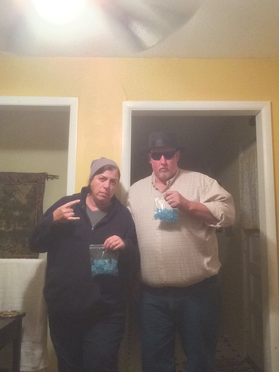 princesslumberjack:  My parents went to a Halloween party as Walter White and Jesse