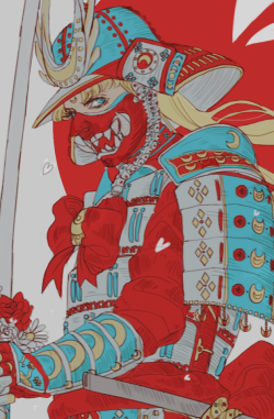 heynougat:decided to draw samurai moon again huh???