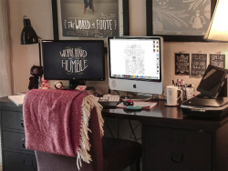 levanna:   Designer Workstations via andysowards  Love these spaces. 