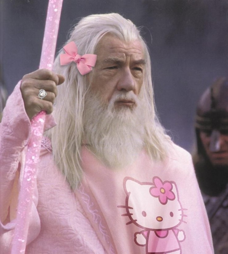 daddystattooedgodess:  tons-de-fresco:  gandalf the pink   😂😂😂😂