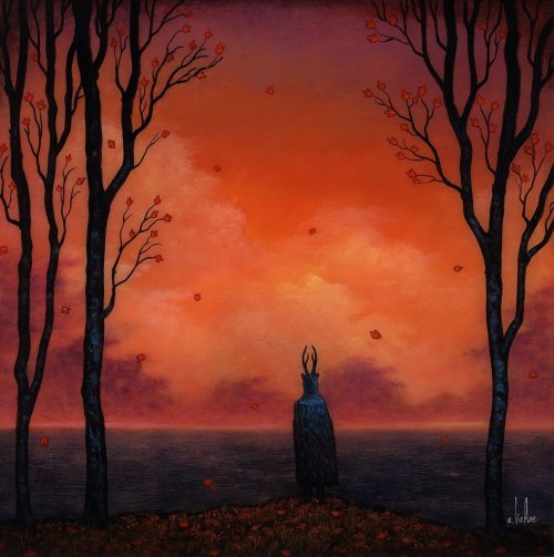 Andy Kehoe (American, b. 1978, Pittsburgh, PA, USA) - There is No End, 2019, Paintings: Oil on Wood