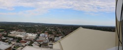 View of the Northern Beaches from Chatswood