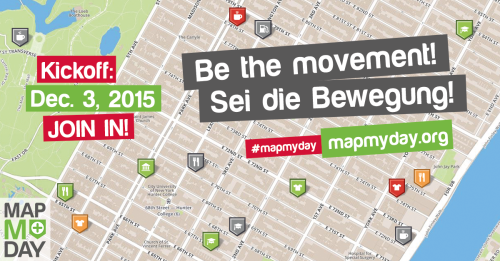 I will #MapMyDay + map places in my neighborhood on Wheelmap.org Dec 3 - are they wheelchair accessible? http://thndr.me/ckjaNW