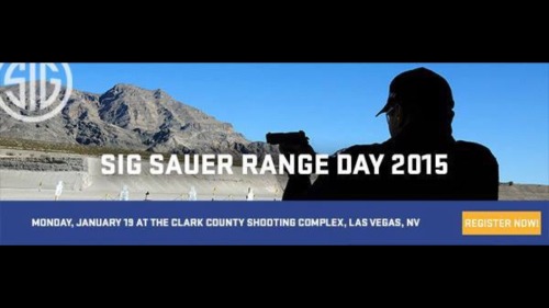 Going to be bringing you coverage from SHOT SHOW 2015! Covering Sig Sauer’s 2nd annual range d