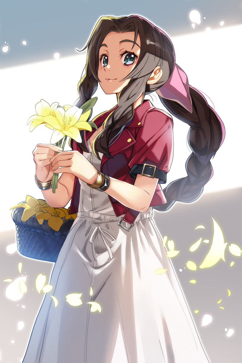 Aerith Anime 1 by IntiArt on DeviantArt