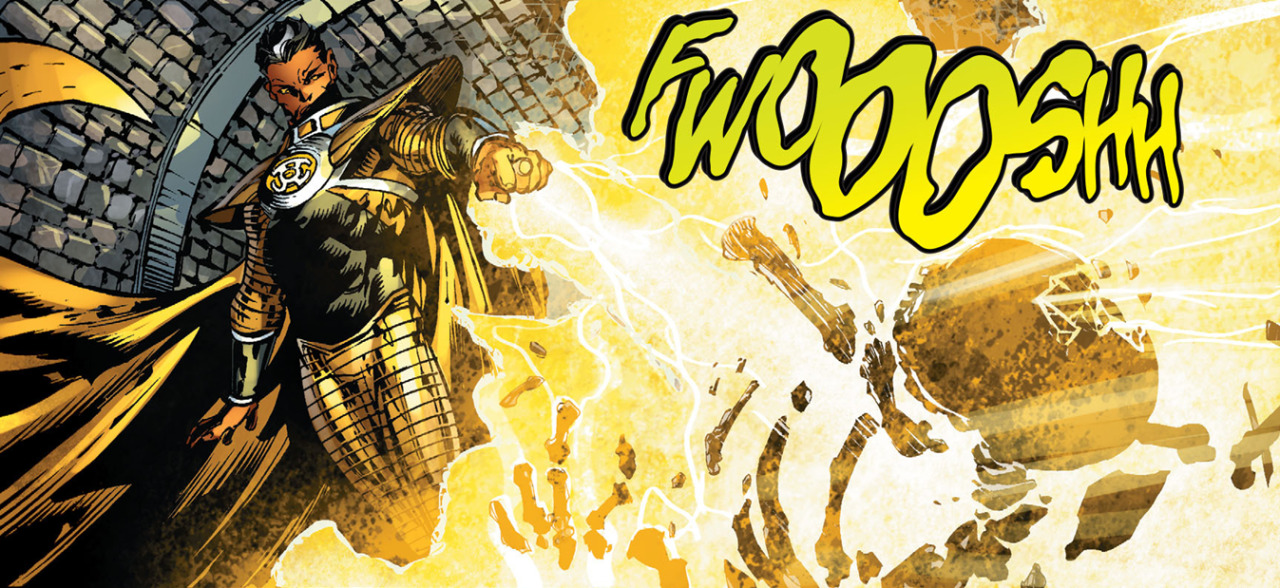 why-i-love-comics:  Death of Power Ring  Forever Evil #5 - “Hit and Run”written