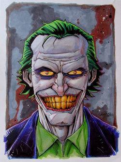 kidnotoriouswashere:  redcell6:  Joker by