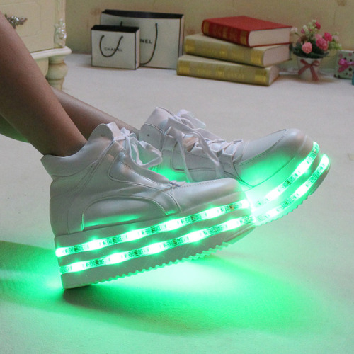 LED Light Platform Shoes - $82