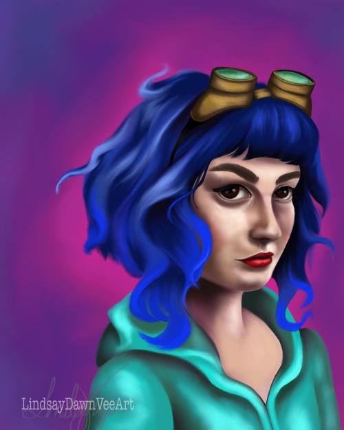 I redid a painting from earlier this year. Sooooo much happier with it. #digitalpainting #ramonaflow