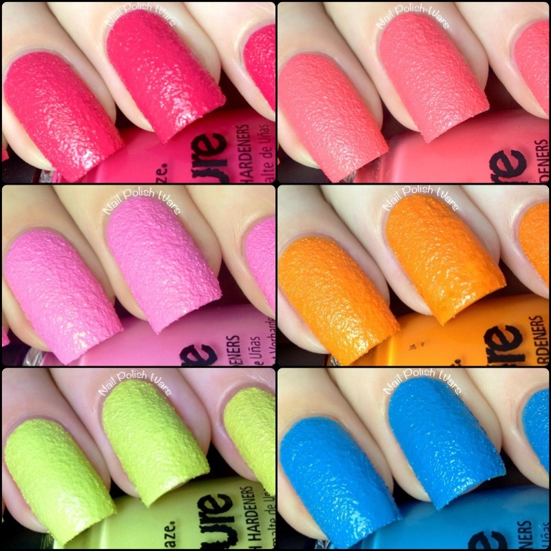 Nail Polish Wars • China Glaze Texture Collection ...