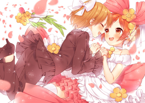 ✧･ﾟ: *✧ Happily Married RinPana ✧ *:･ﾟ✧♡ Characters ♡ : Rin Hoshizora ♥ Hanayo Koizumi♢ Anime ♢ : Lo