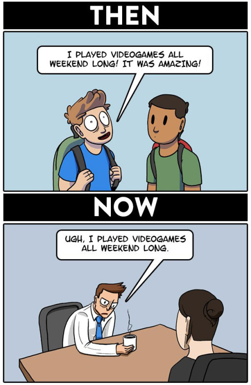 Porn Pics dorkly: Videogame Marathons, Then and Now