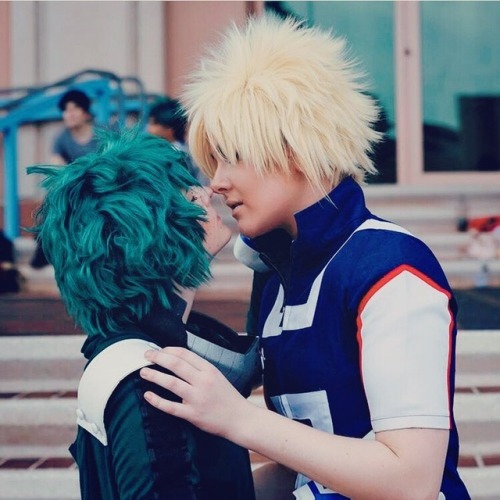 Photo 1 of a long, gay series of bakudeku and todobaku photos. Metrocon was the best thing that ever