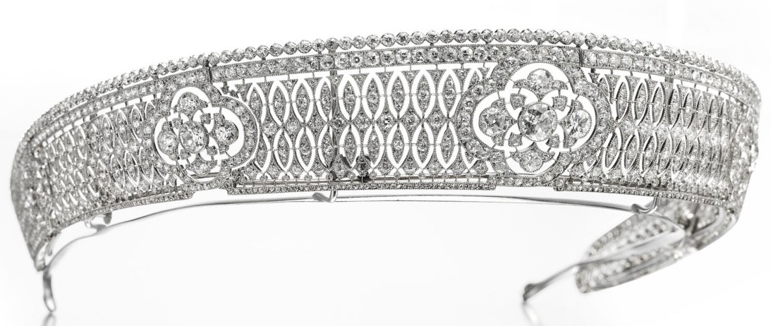 cartier diamond tiara