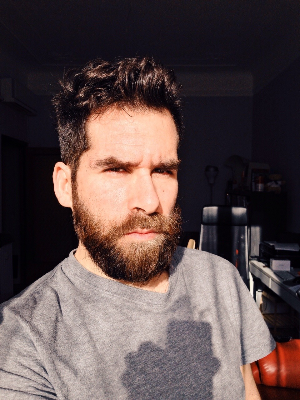 trandomness:  It may seem that I got a severe bed head situation going on….
