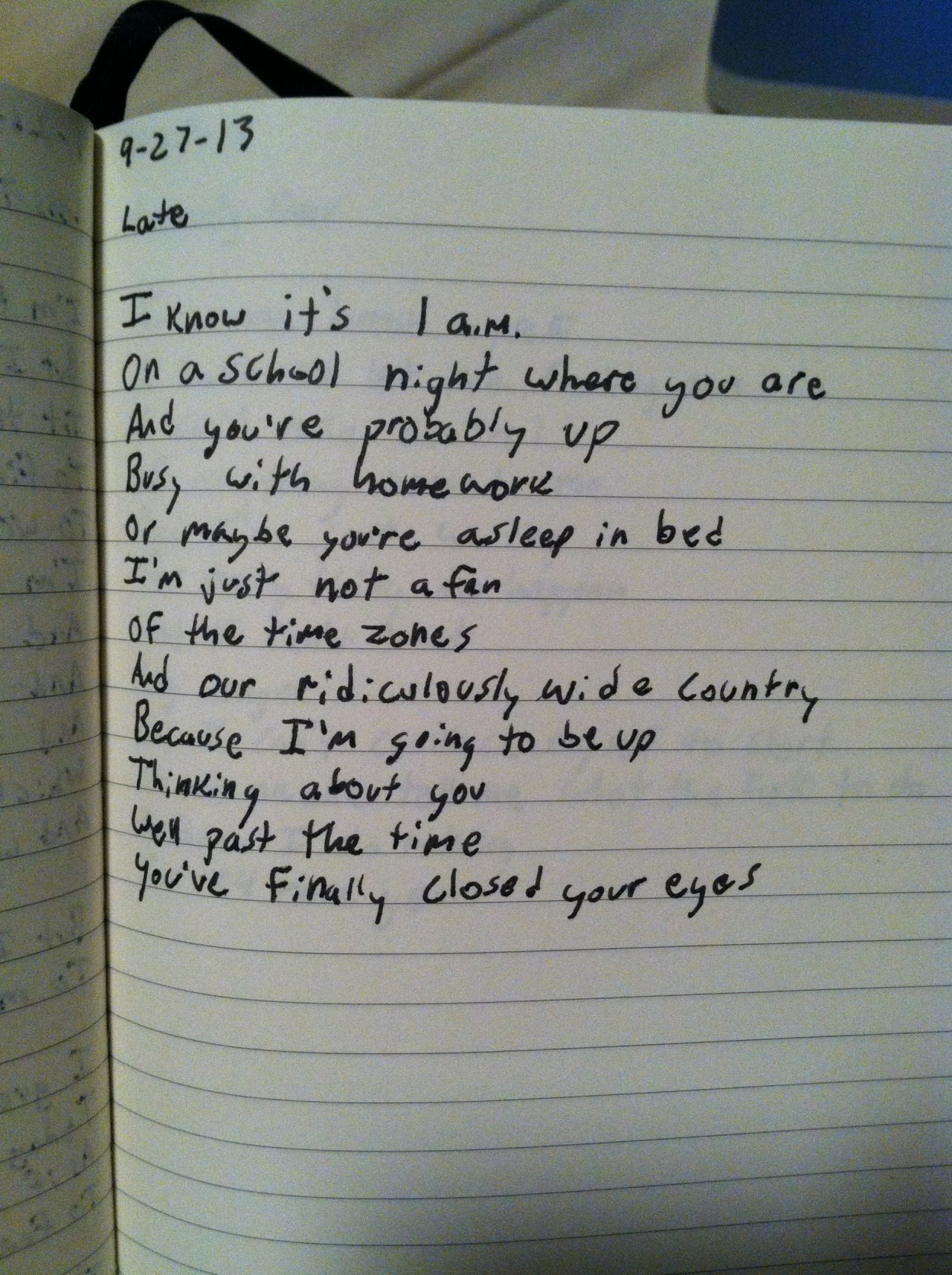 declaringwar:  Late
