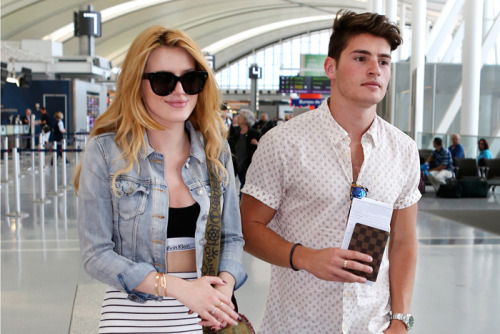 sighmoncowell:  keeping-up-with-the-jenners:  The fact that 17 years-old Bella thorne at the airport with her 23-years-old “boyfriend” is considered “cute" and “perfect”while 17-years-old Kylie jenner at the airport with her 25 years-old