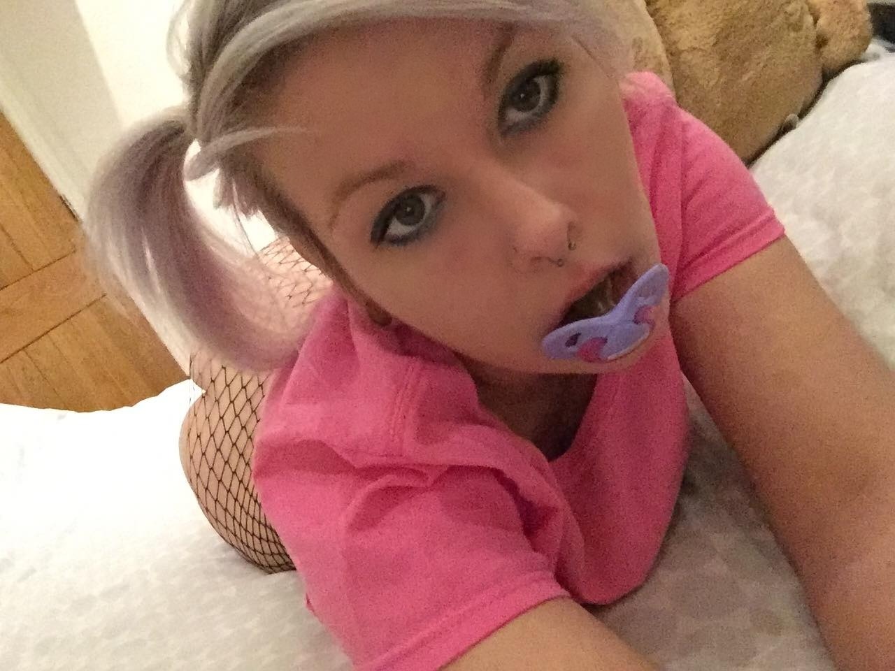 tattooed-greedy-girl:  tattooed-greedy-girl:New DDLG solo play video - Message me