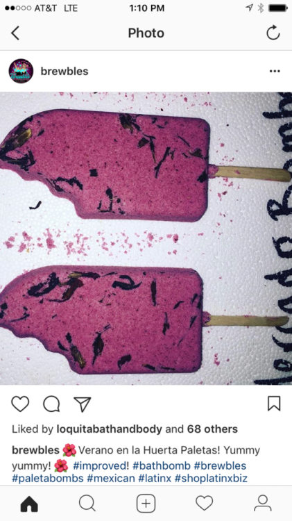 latinaspeak: thugpssion:  This Latinx business owner needs our help!!! Her products are already so beautiful, so order some of these beautiful bath bombs and help her mother expedite her passport! The link to her store is brewbles.myshopify.com  Boost!!