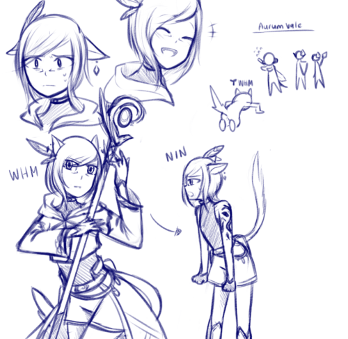 FF14 Sketches