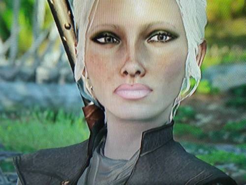 Shitty camera phone quality, but I completed Dragon Age Inquisition (”completed” welp I still have a