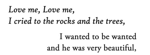 I Need You To Love Me More, Love Enough To Drown It Out (mitski)