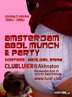   Come to the Club Luier ABDL meet in Amsterdam The Club Luier