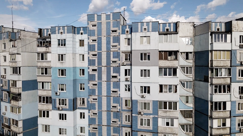 Documentaries without people: the modernist apartments of Kyiv, Ukraine in Left Bank (2020, Nate Rob