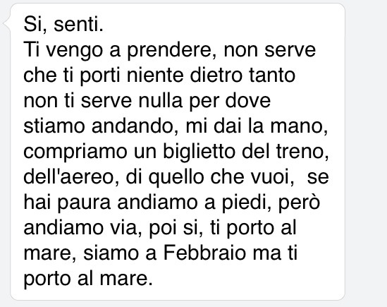 holamareadentro:  Bei messaggi :) 