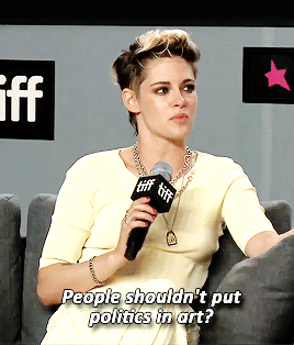melindasordinos:“How you react to the world is political and human and there’s