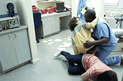imamafuckinpharaoh:  fuckyeahmytwistedmind:  blackjackmothafucka:  EXACTLY WHAT BEING A THIRD WHEEL FEELS LIKE  ummm I think they want her for a 3some  Hannibal Buress was pulling her back 