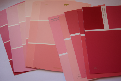 Deciding on what colours to use for my office is difficult but I think I may have made a decision.♥M