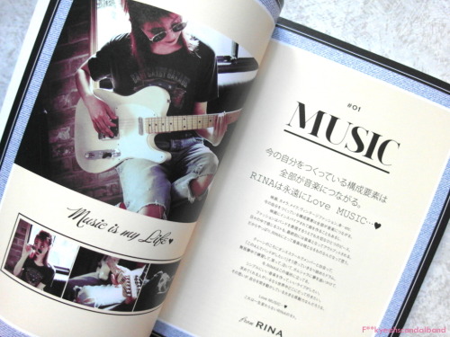 SCANDAL’s RINA; “It’s me RINA” Style Book Translations Part 1 of 5 - MUSIC &