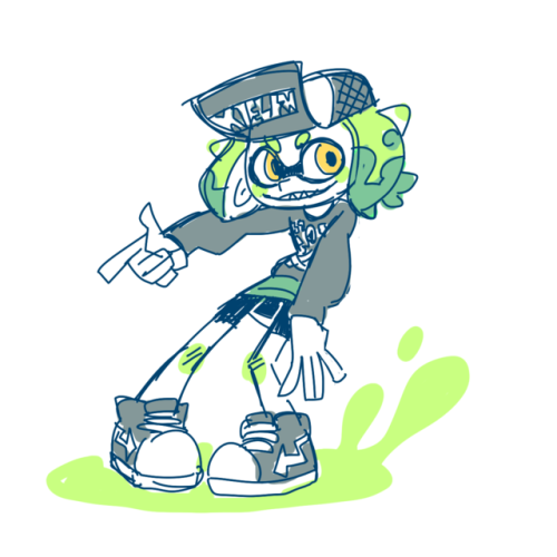 droolingdemon:late night squid kid cause this update has me 8 kinds of hype