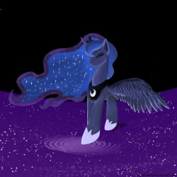 thelikeablepony:  “Luna’s Ocean”