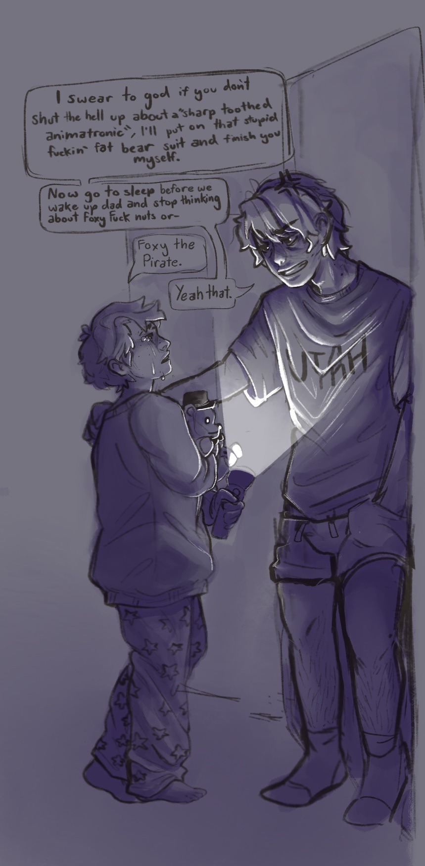Take My Out Of Context Lore Dumps For FNAF! I Have A Lot Of Fun Coming Up With Backgrounds And Headcanon