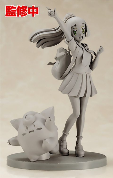 New Pokémon Official Kotobukiya Lillie Z Form  figurine prototype revealed