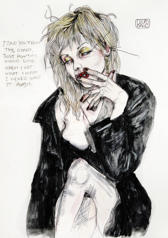 wordsnquotes:  artsnskills:    ART MUSIC ICONS GET A MACABRE MAKEOVER  BY LUCAS
