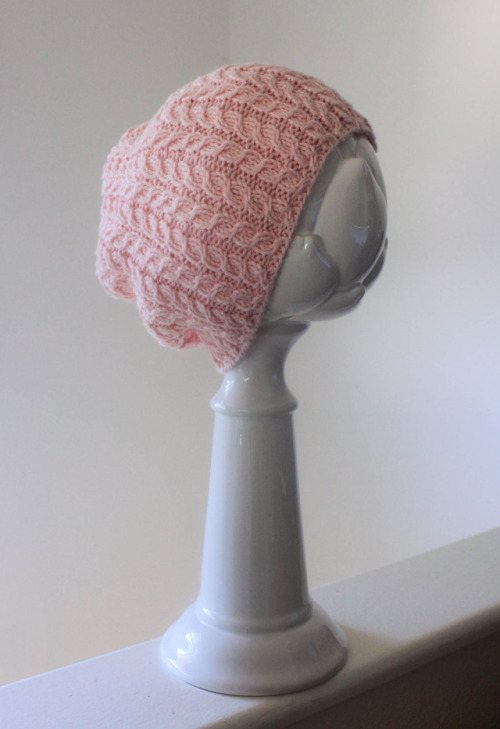 [ strawberry scoop hat by gingerhaole on etsy ]I’ve been knitting a lot, even if I haven’t been post