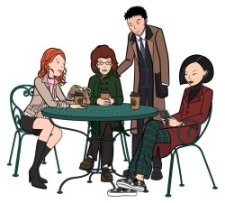 beautifullyonyx:  youngblackandvegan:  damorgendorffer:  Daria and Jane would be 35 now, Trent would be 40 and Quinn would be 33. Wow, can you believe it? I sure can’t.  i cannot explain how much this makes my heart sing  Still waiting for someone to