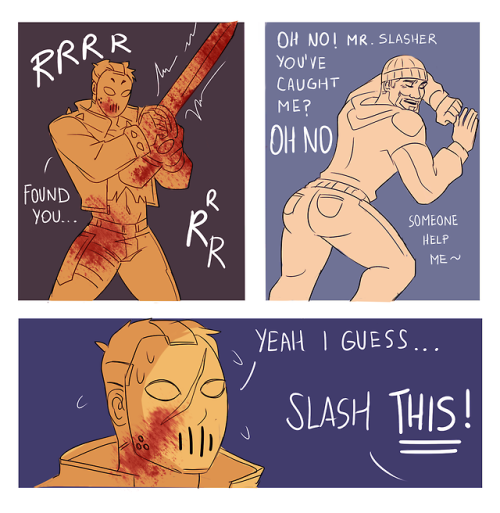 nikorys - that new slasher 76 skin got gabriel feeling some...