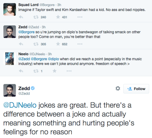 spiritbro:  ZEDD MY UNPROBLEMATIC EDM DJ FAV!!!!!!!!!!!!!!!!!! 