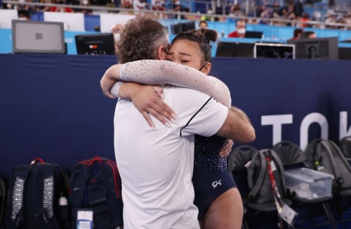 agathacrispies: Sunisa Lee of Team USA celebrates after winning gold during Women’s Artistic Gymnast