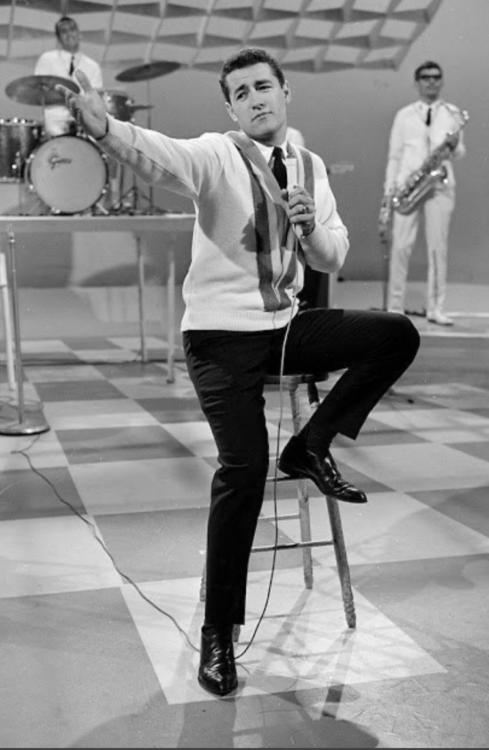 I raise your Trebek in the 80s and give you Alex Trebek hosting “Music Hop” on the Canadian Broadcast Company channel, 1963 Check this blog!